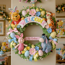 Load image into Gallery viewer, Personalized Easter Wooden Sign Custom Family Home Decor
