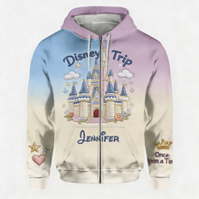 Load image into Gallery viewer, Personalized Disney Trip Vacation All Over Shirt Family Gift
