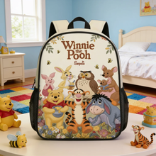 Load image into Gallery viewer, Personalized Winnie the Pooh Backpack Set for Kids - Back to School Gift
