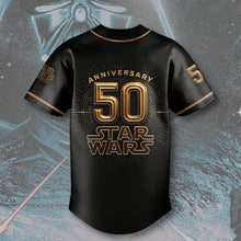 Load image into Gallery viewer, Personalized Star Wars Baseball Jersey Gift for Movie Fans
