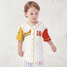 Load image into Gallery viewer, Personalized Winnie the Pooh Baseball Jersey for Kids - Custom Name Gift for Movie Fans
