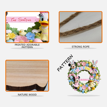 Load image into Gallery viewer, Personalized Easter Wooden Sign Custom Family Home Decor
