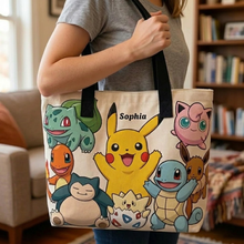 Load image into Gallery viewer, Personalized Movie Tote Bag with Cartoon Characters for Fans
