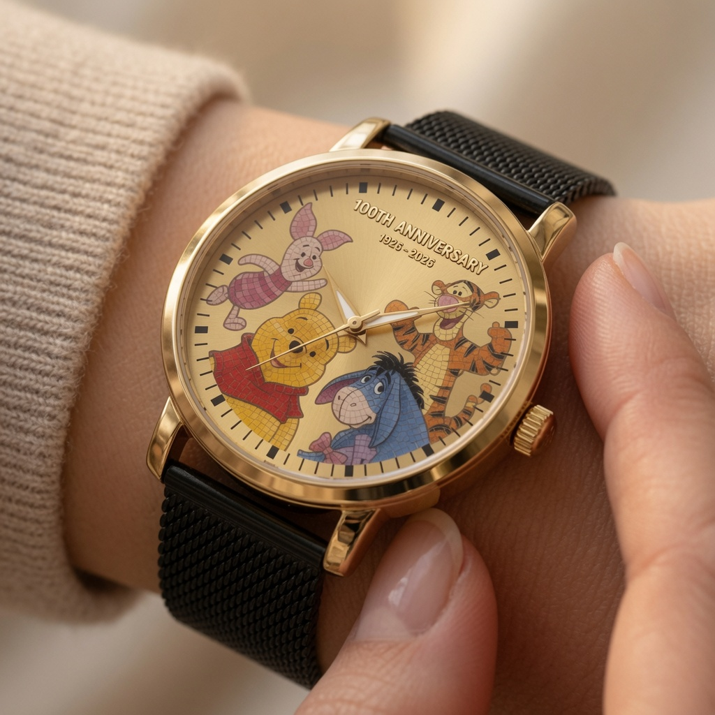 Personalized Women Hand Watch with Custom Strap Charms for Movie Fans