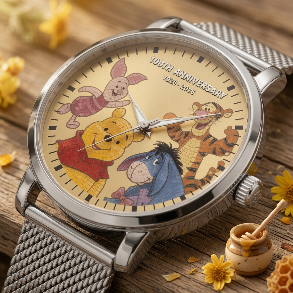 Personalized Women Hand Watch with Custom Strap Charms for Movie Fans