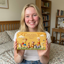 Load image into Gallery viewer, Personalized Leather Long Wallet Disney Pooh 100th Anniversary Gift for Movie Fans
