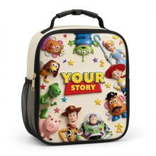 Load image into Gallery viewer, Personalized Cartoon-Themed School Backpack Set for Kids
