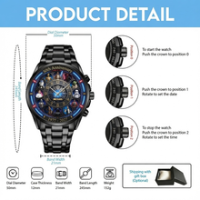 Load image into Gallery viewer, Personalized Galaxy Star Hand Watch Custom Name Gift for Anniversary
