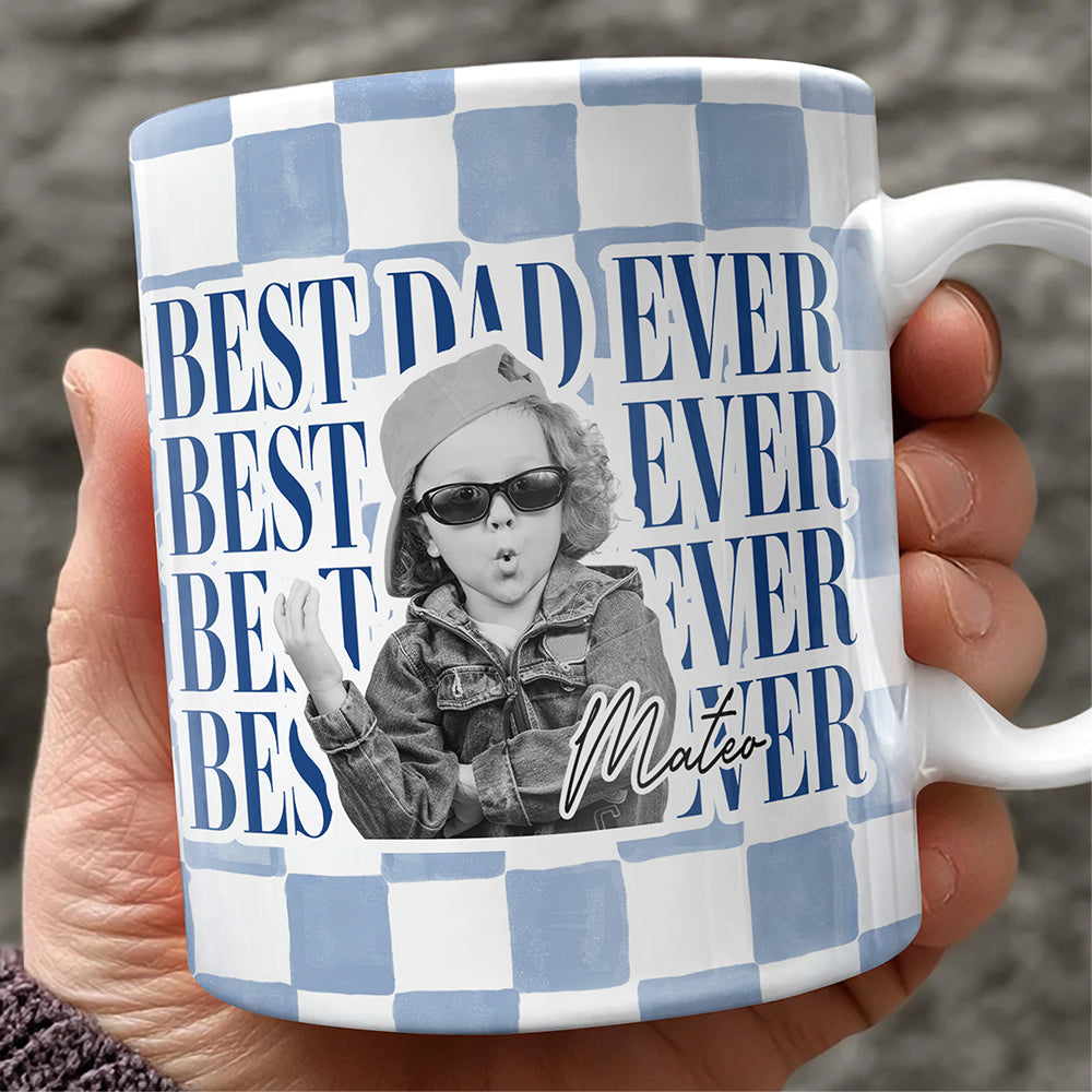 Personalized Vintage Photo Mug Custom Gift for Parents