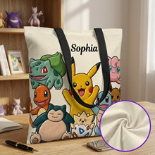 Load image into Gallery viewer, Personalized Movie Tote Bag with Cartoon Characters for Fans
