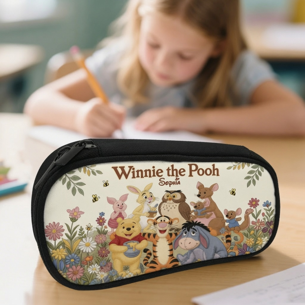 Personalized Winnie the Pooh Backpack Set for Kids - Back to School Gift