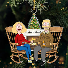 Load image into Gallery viewer, Personalized Acrylic Christmas Ornament for Couples with Custom Names
