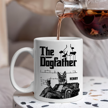 Load image into Gallery viewer, Personalized Dog Father Mug Custom Photo Gift for Dad

