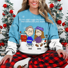 Load image into Gallery viewer, Personalized Christmas Ugly Sweater Gift for Couples
