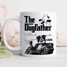 Load image into Gallery viewer, Personalized Dog Father Mug Custom Photo Gift for Dad
