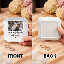 Load image into Gallery viewer, Personalized Lace Jewelry Dish Custom Name Gift for Mom
