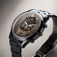 Load image into Gallery viewer, Personalized 3D Guitar Design Men's Watch Custom Name Gift
