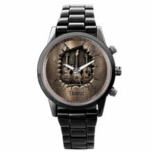 Load image into Gallery viewer, Personalized 3D Guitar Design Men's Watch Custom Name Gift
