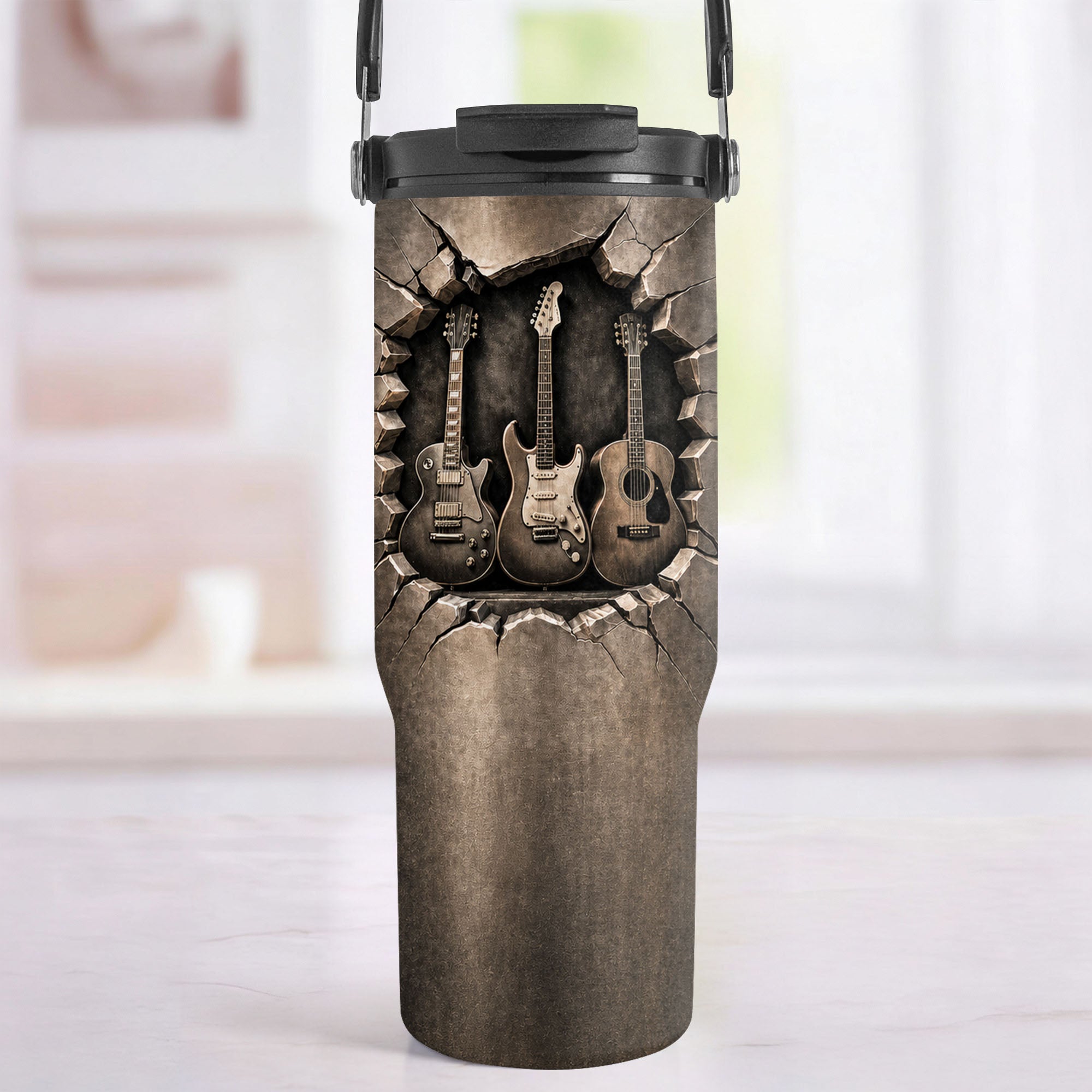 Personalized 30oz Tumbler for Music Lovers Custom Name Gift