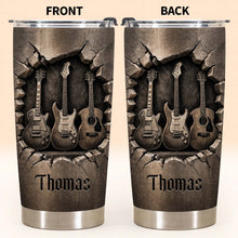 Load image into Gallery viewer, Personalized 20oz Stainless Steel Tumbler Custom Music Gift
