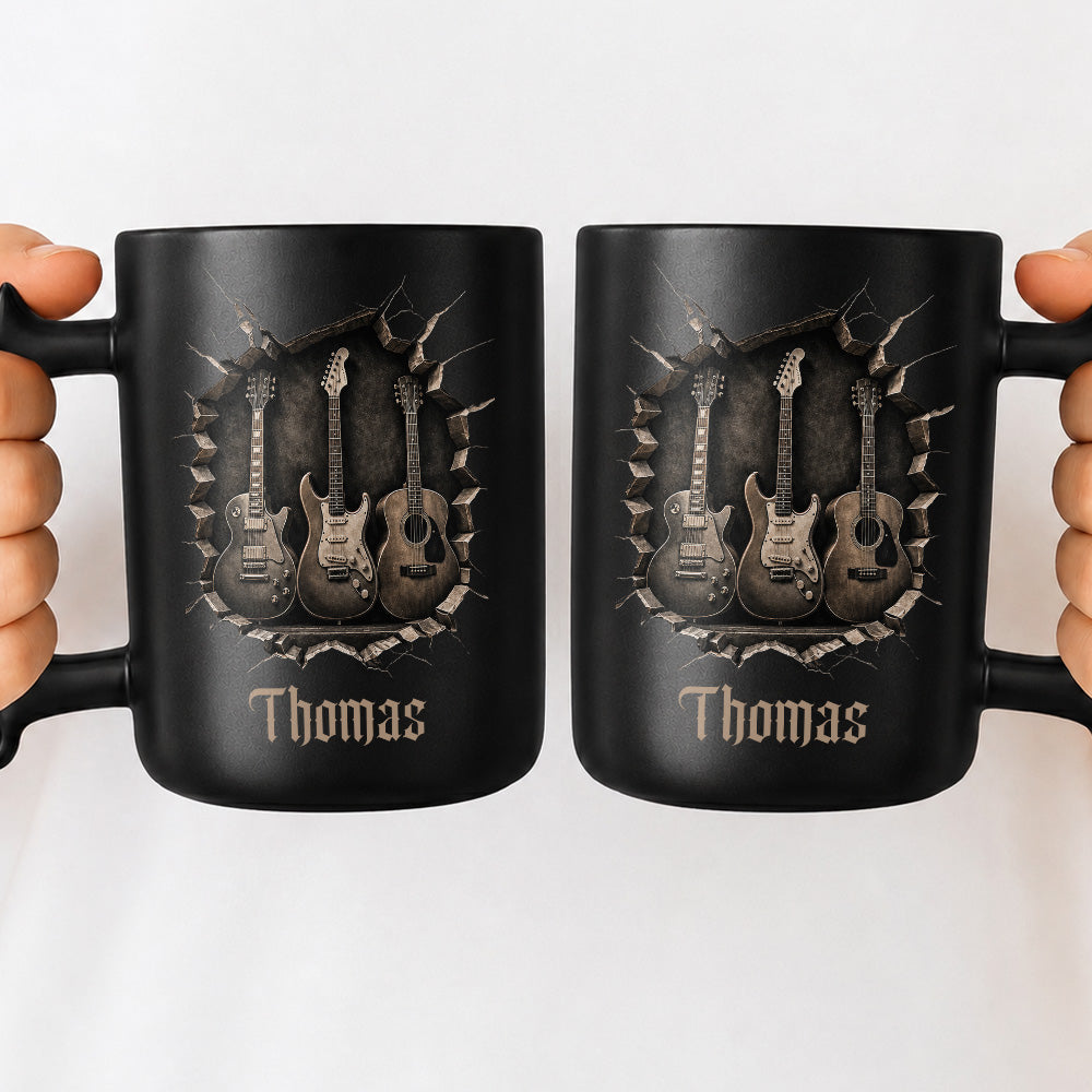 Personalized Wrench Handle Coffee Mug Custom Gift for Dad