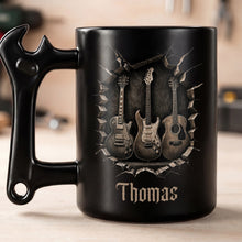 Load image into Gallery viewer, Personalized Wrench Handle Coffee Mug Custom Gift for Dad
