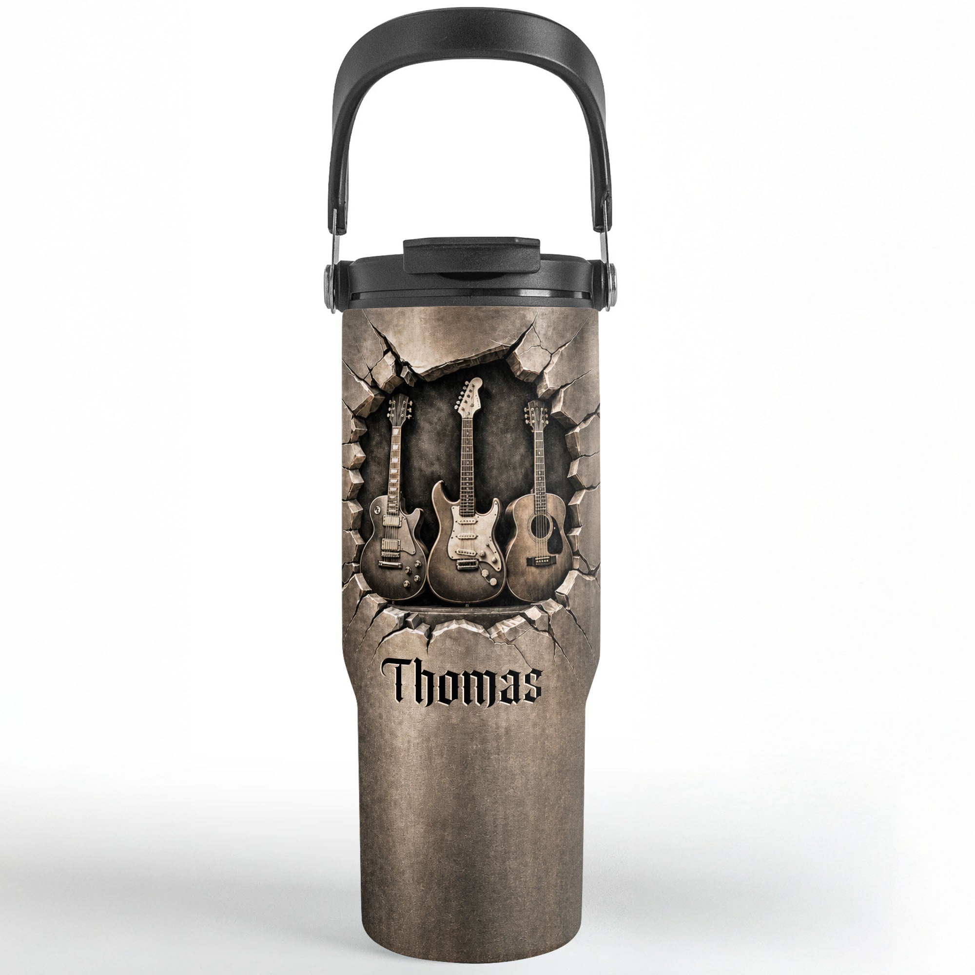 Personalized 30oz Tumbler Custom Name Gift for Music Lovers