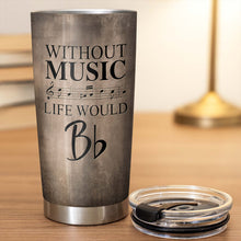 Load image into Gallery viewer, Personalized Music Tumbler Custom Name Gift for Dad 20oz 30oz

