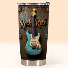 Load image into Gallery viewer, Personalized Stainless Steel Tumbler Custom Music Gift for Dad
