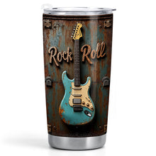 Load image into Gallery viewer, Personalized Stainless Steel Tumbler Custom Music Gift for Dad
