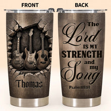 Load image into Gallery viewer, Personalized 20oz Stainless Steel Tumbler Gift for Dad - Christian Music Lovers
