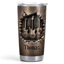 Load image into Gallery viewer, Personalized 20oz Stainless Steel Tumbler Gift for Dad - Christian Music Lovers

