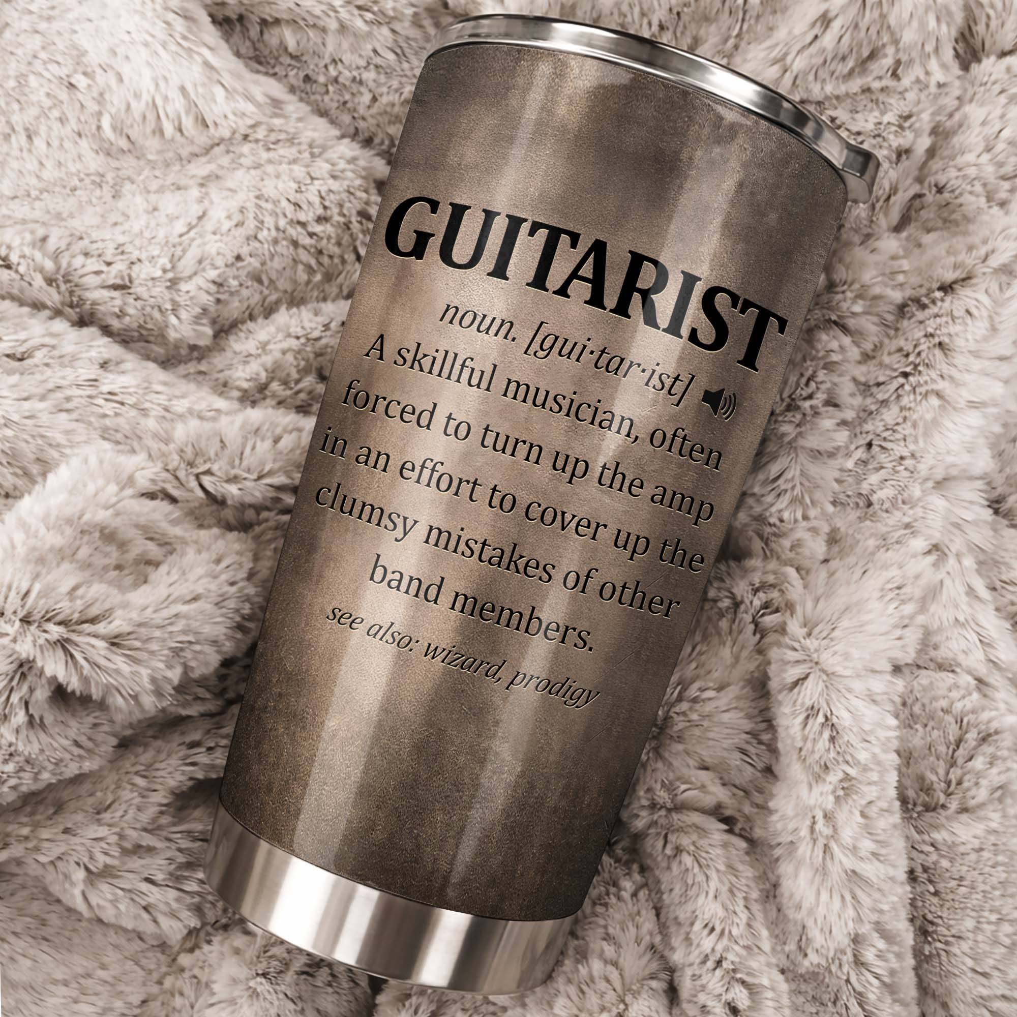 Personalized Music Lover Gift Custom Name 20oz Tumbler