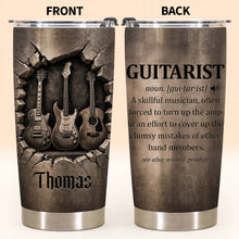 Load image into Gallery viewer, Personalized Music Lover Gift Custom Name 20oz Tumbler

