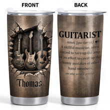 Load image into Gallery viewer, Personalized Music Lover Gift Custom Name 20oz Tumbler
