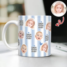 Load image into Gallery viewer, Personalized Full Mug Best Mom Ever Custom Face Gift for Mom
