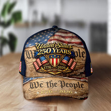 Load image into Gallery viewer, Personalized USA 250th Anniversary Classic Cap Gift for Dad
