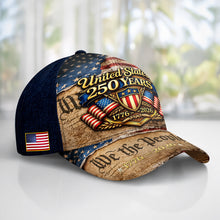 Load image into Gallery viewer, Personalized USA 250th Anniversary Classic Cap Gift for Dad
