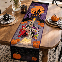 Load image into Gallery viewer, Personalized Quilted Table Runner Halloween Decoration for Family
