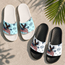Load image into Gallery viewer, Personalized Eagle Slide Sandals Custom Photo Gift for Family
