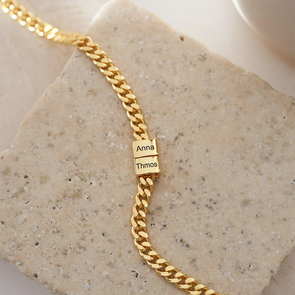 Personalized Engraved Necklace for Dad - Custom Names Gift