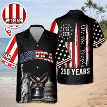 Load image into Gallery viewer, Personalized Hawaiian Shirt We The People 250 Years Gift
