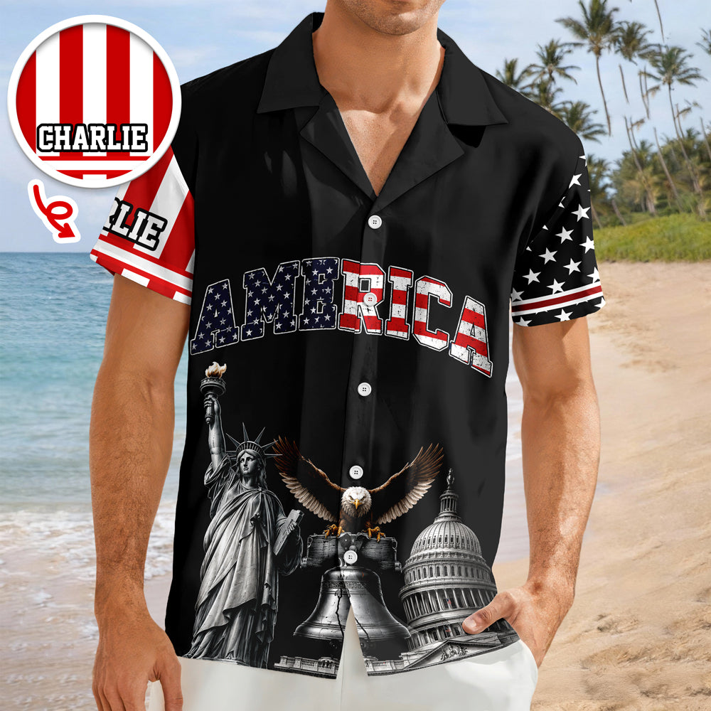 Personalized Hawaiian Shirt We The People 250 Years Gift