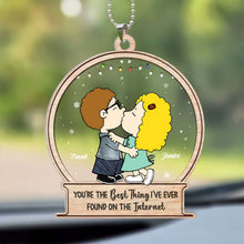 Load image into Gallery viewer, Personalized Car Ornament for Couples - Unique Gift for Husband and Wife
