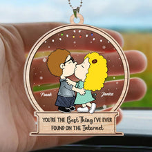 Load image into Gallery viewer, Personalized Car Ornament for Couples - Unique Gift for Husband and Wife
