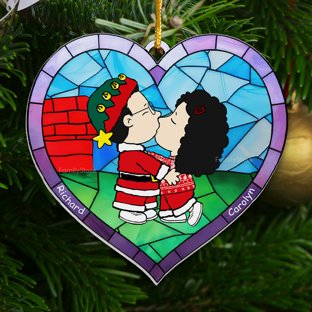 Personalized Peanut Couple Acrylic Ornament Gift for Couple