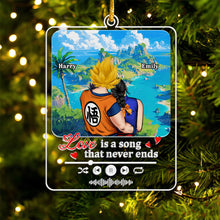 Load image into Gallery viewer, Personalized Acrylic Ornament Love Song Gift for Couples
