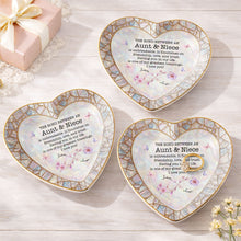 Load image into Gallery viewer, Personalized Heart-Shaped Jewelry Dish Custom Name Gift for Niece
