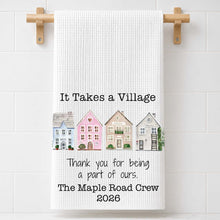 Load image into Gallery viewer, Personalized Thank You Neighbor Kitchen Towel Custom Gift
