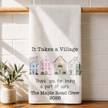 Load image into Gallery viewer, Personalized Thank You Neighbor Kitchen Towel Custom Gift
